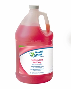 Kutol Health Guard 69013 Foaming Luxury Hand Soap, 1 Gallon Pour Top Bottle, Pink with Tropical Fragrance (Pack of 2)