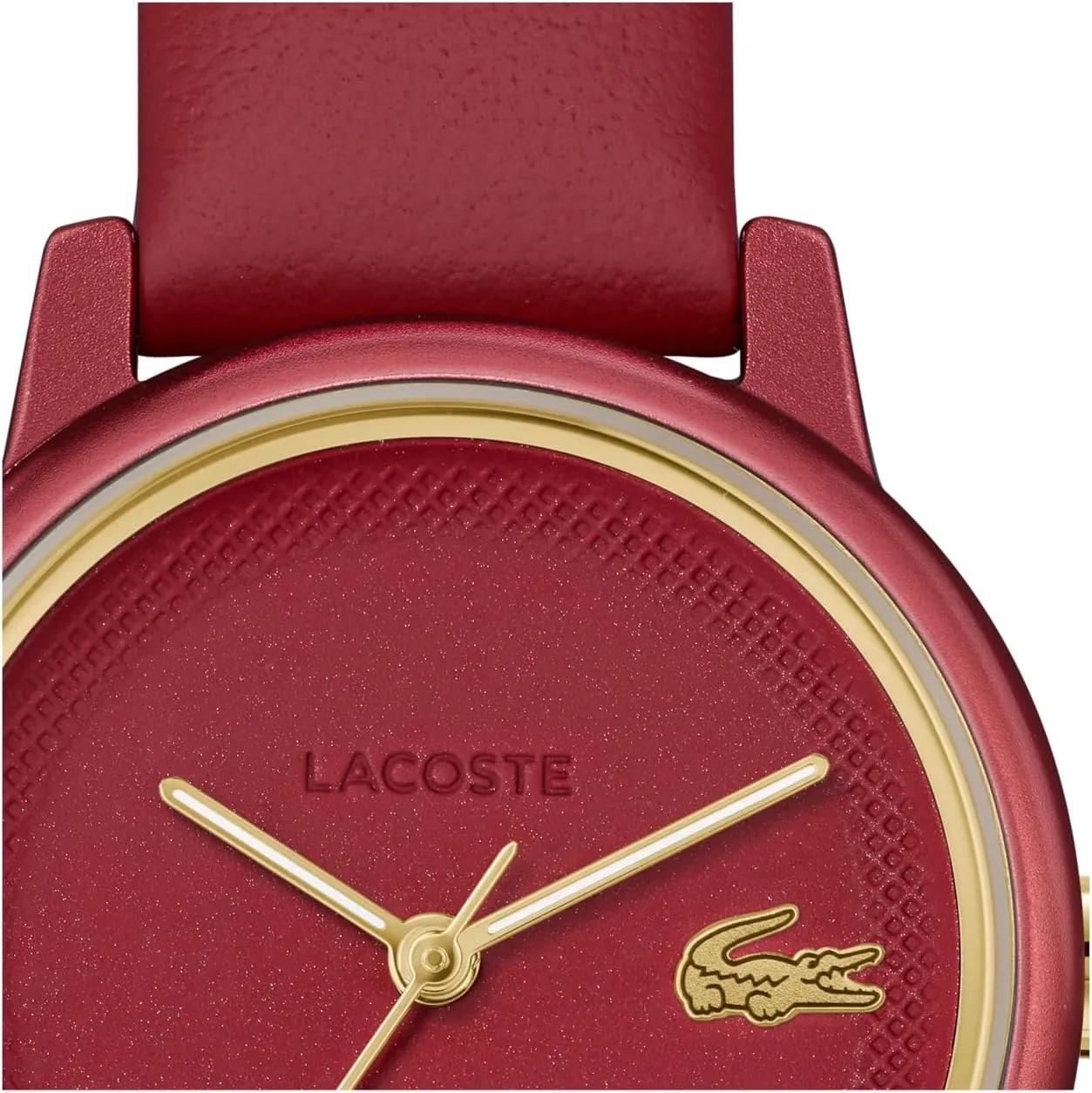 Lacoste.12.12 Swift Women's 3H Quartz Watch, Leather Strap - Water Resistant Up to 3ATM/30 Meters - Modern, Stylish Timepiece - Gift for Her