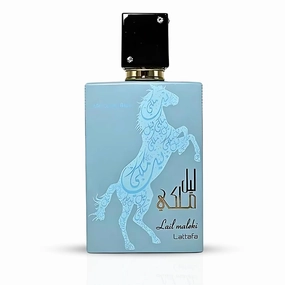 Lail Maleki Moroccon Blue Eau De Parfum Spray 100ML (3.4 OZ) By Lattafa | A Blend Of Citrus, Warm Florals & Woody Oud For A Lasting Impression.