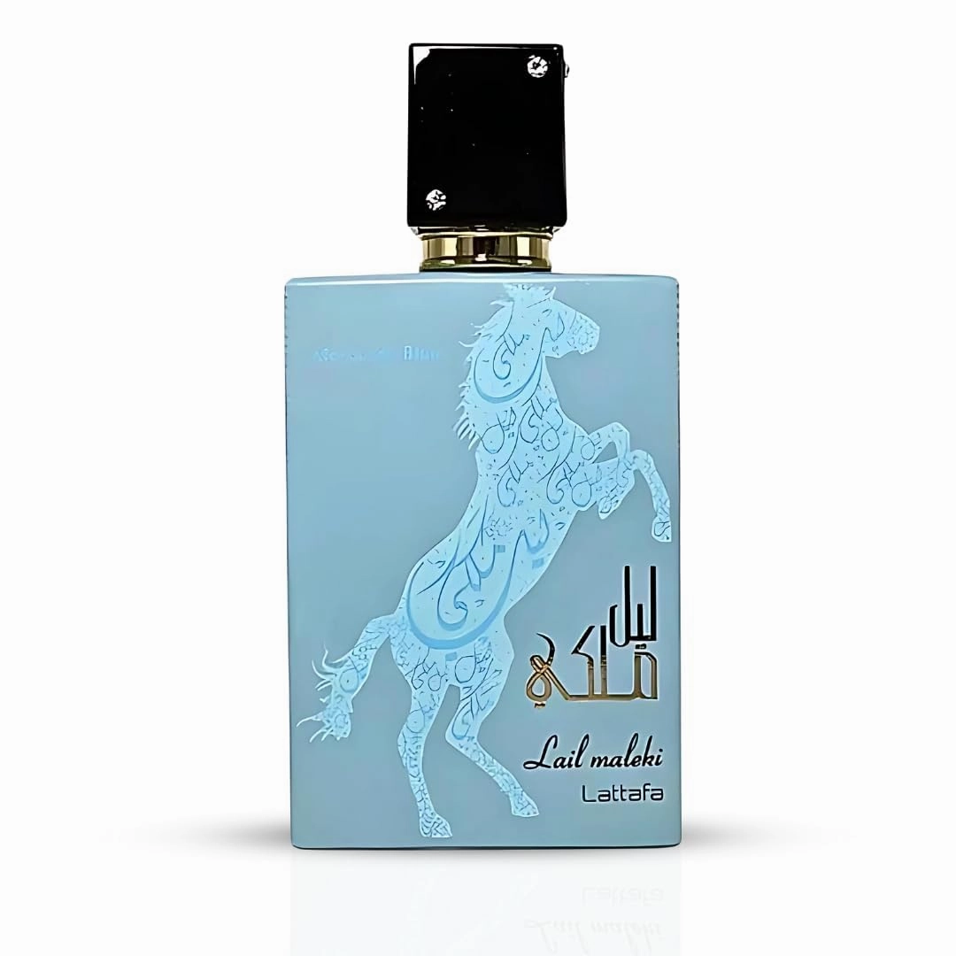 Lail Maleki Moroccon Blue Eau De Parfum Spray 100ML (3.4 OZ) By Lattafa | A Blend Of Citrus, Warm Florals & Woody Oud For A Lasting Impression.