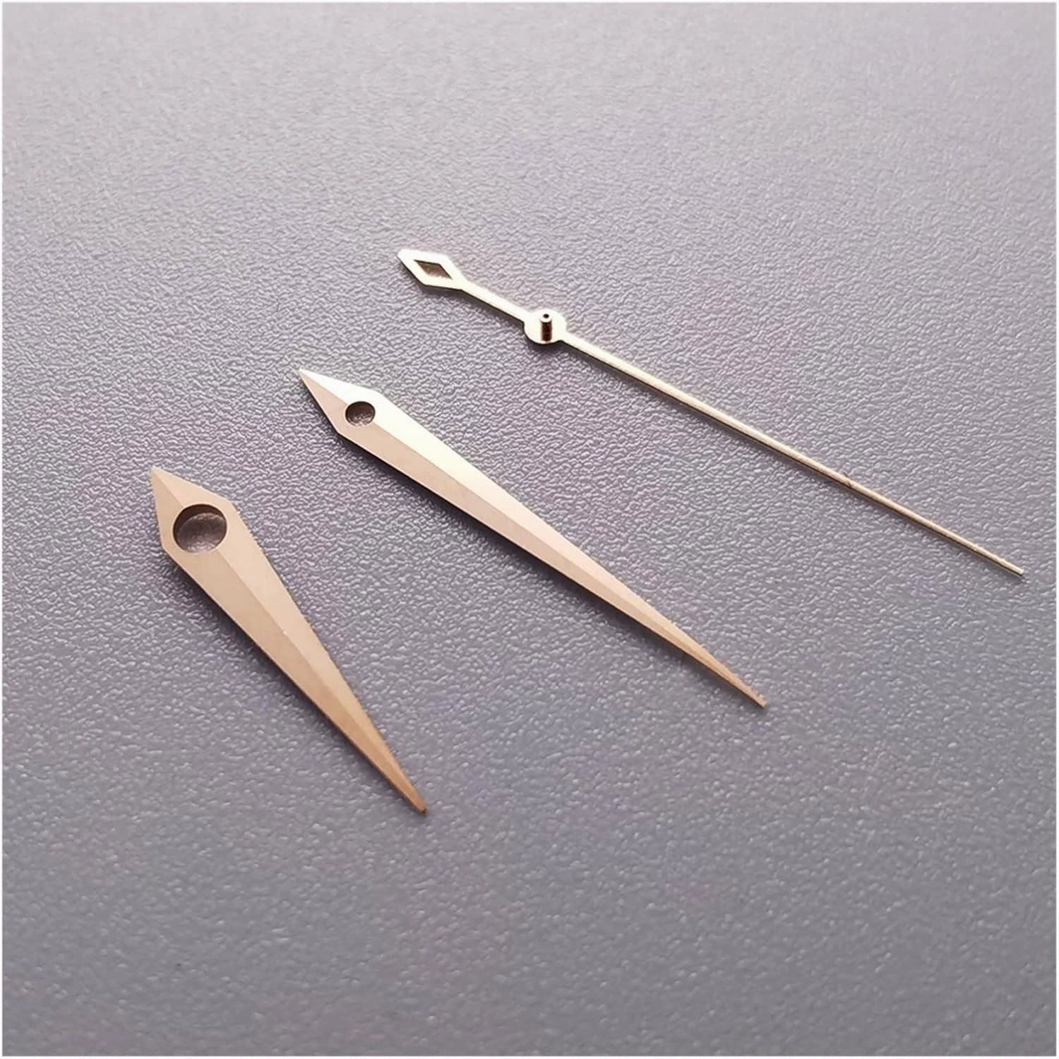 LAnGSHAW Modified Accessories Silver Gold Rose Gold Watch Hands Compatible for SKX NH35A NH36 4R36 Automatic Movement Watch (Color : Rosegold)