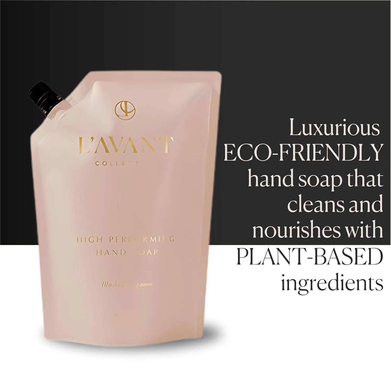 L'AVANT Collective High Performing Hand Soap Refill | Luxurious Ingredients for Soft & Smooth Hands | Notes of Bergamot, Orange Blossom, Amber, Cedar | Blushed Bergamot Scent 32 Fl Oz