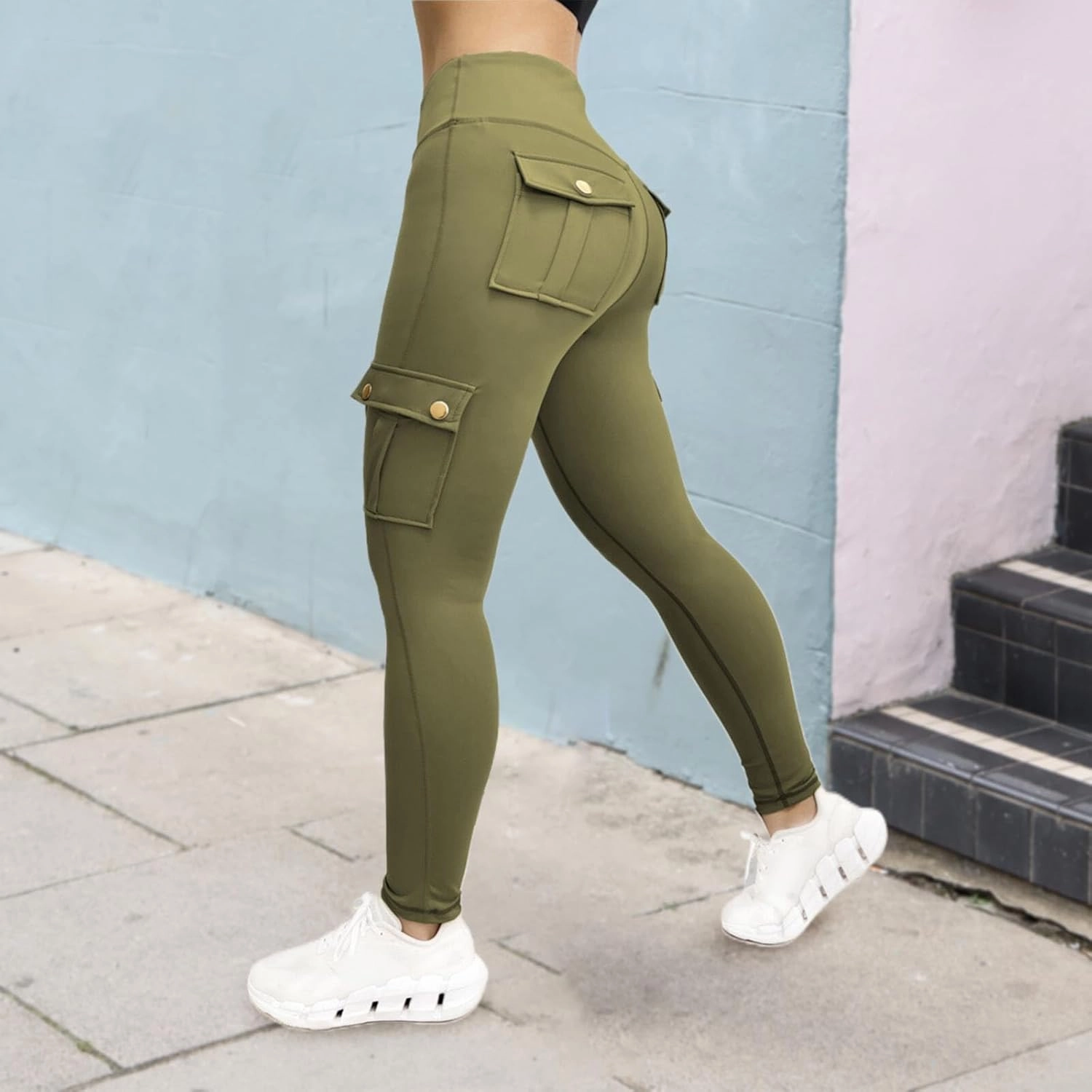LCMTWX Leggings for Women Fitness Women's Workout Yoga Running Pants Pants Leggings with Pockets for Women Cold Weather