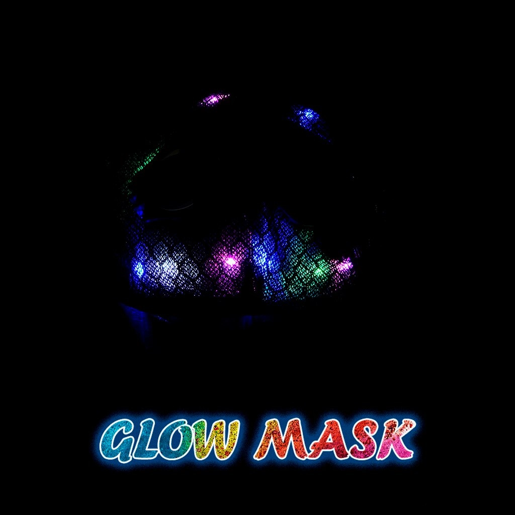 Led Flashing Dustproof Facemask Anti Pollution