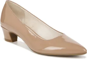 LifeStride Womens Minx Pumps Desert Nude Patent 9 W