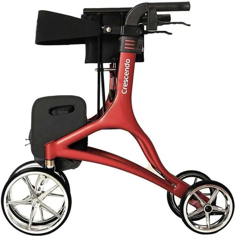 Lifestyle Mobility Aids Lifestyle Rollator Crescendo Red 925MB…