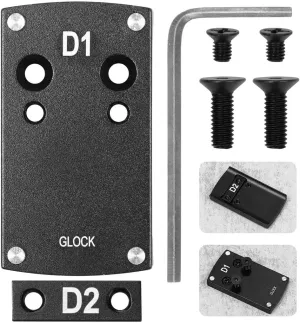 Lightweight Sight Mount Adapter Plate Kit for, Includes Screws & Hex Wrench