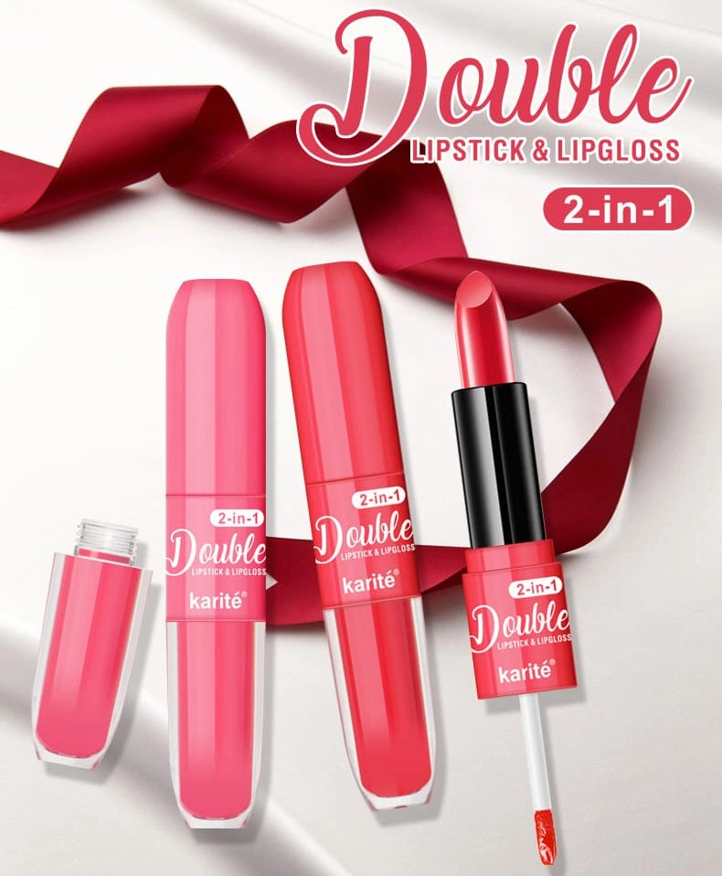 Lipgloss Site-wide sale Moisturizing Waterproof Double-headed Lipstick Semi-matte In1 2 Moisturizing Verified Pen