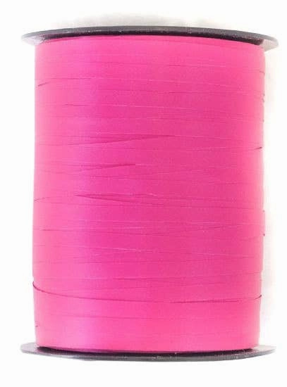 Lipstick Pink Standard Finish 455m Long Curling Ribbon