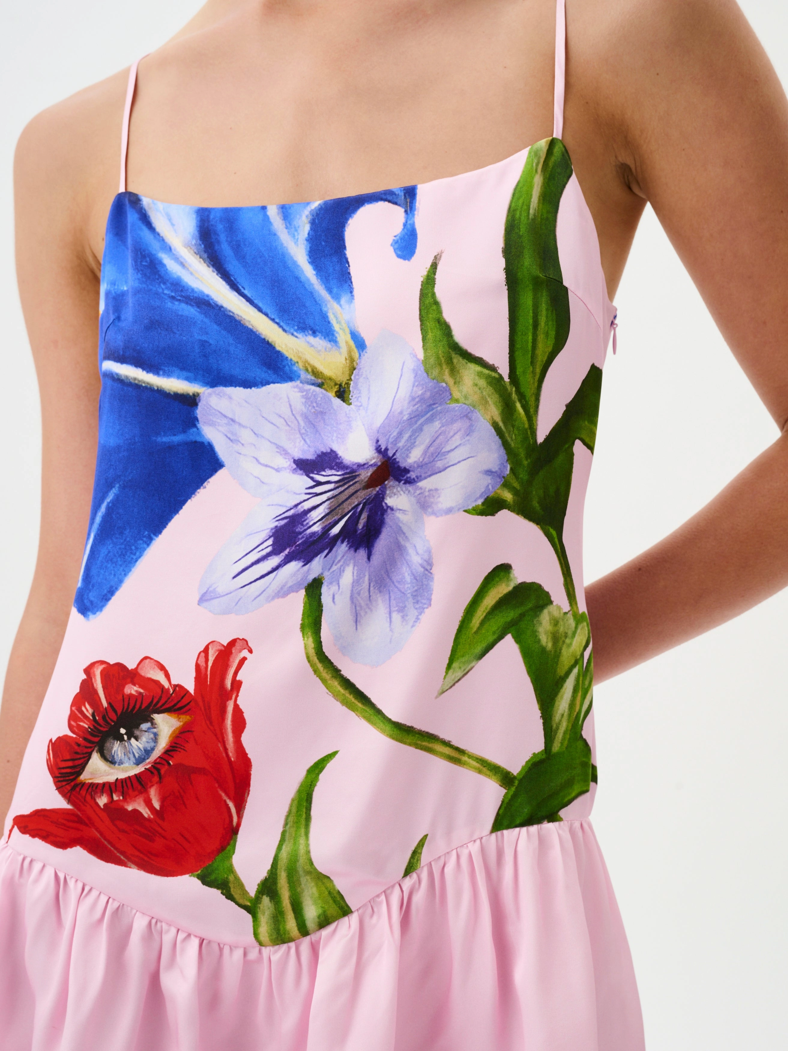 LIVIA MINI DRESS | ELYSIUM BLUSH