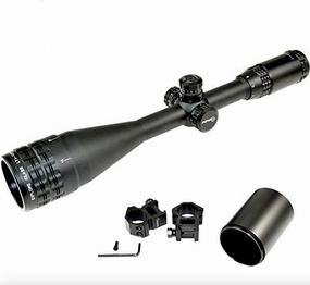 LT 4-16X50 / 6-24X50 Hunting Rifle Scope R/G/B Illuminated Riflescope, Adjustable Objective