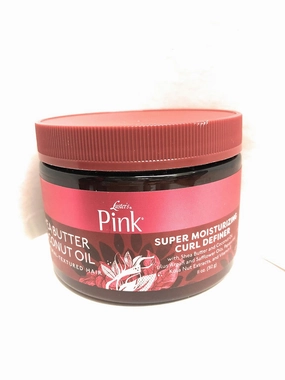 Lusters Pink Shea Butter Coconut Oil Super Moisturizing Curl Definer for Natural- Textured Hair11oz