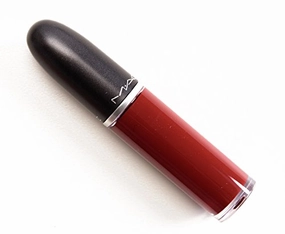 MAC RETRO MATTE LIQUID LIP COLOUR # CARNIVOROUS - Blackened red