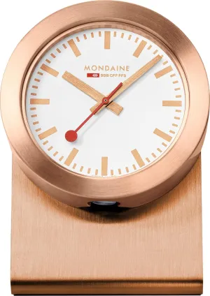 Magnet clock, 50mm, copper table clock, A660.30318.82SBK