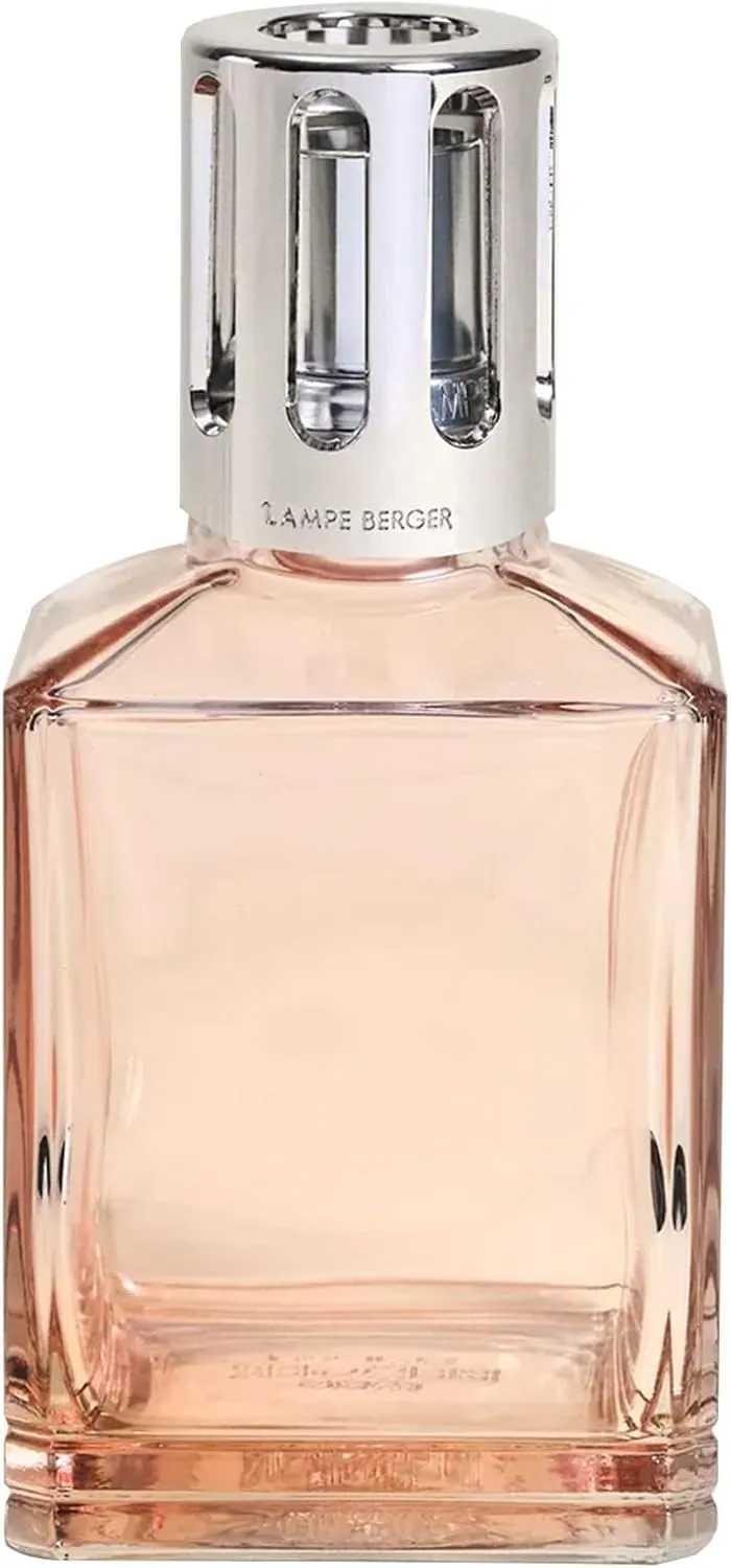 MAISON BERGER - Lampe Berger Model Carrée - Home Fragrance Lamp Diffuser - Air Freshener - 5.3 x 6.3 x 8.6 inches (Nude)
