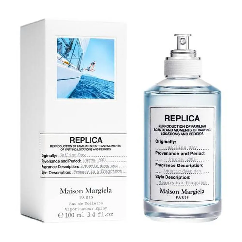 Maison Margiela Replica Sailing Day Eau de Toilette for Unisex, 3.4 Ounce