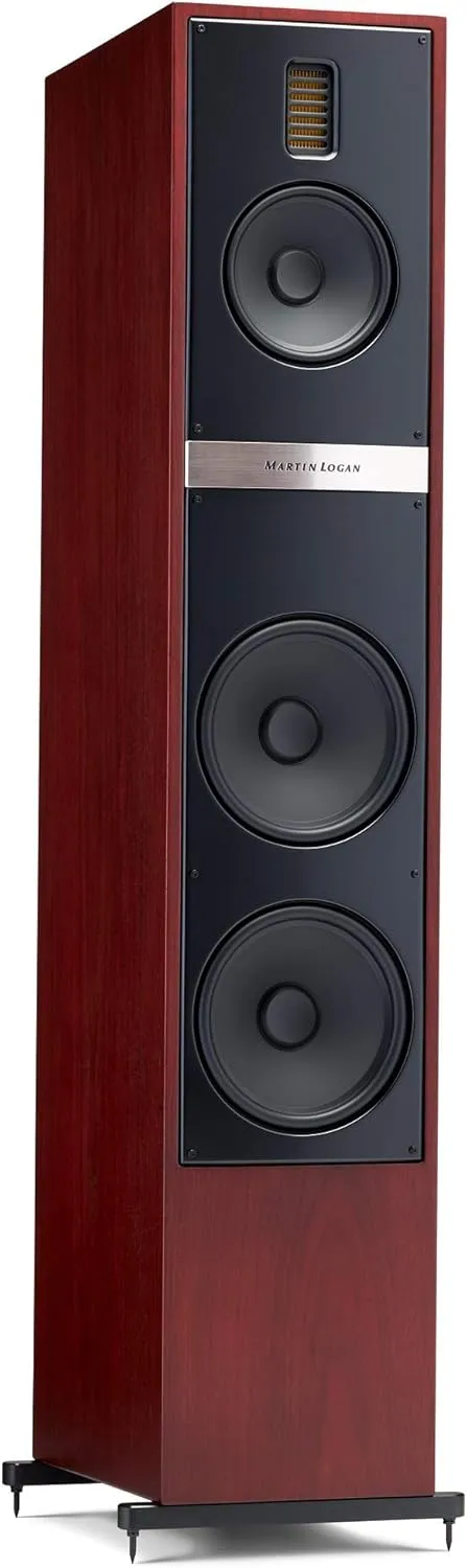 MartinLogan Motion 60XTi Floorstanding Speaker Red Walnut (Each)