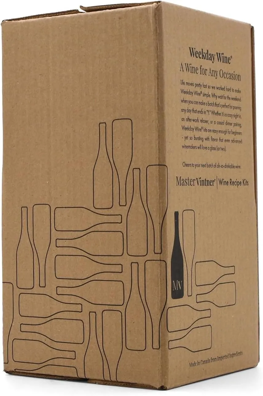 Master Vintner - Beginner Weekday Wine Making Kit Cabernet Sauvignon