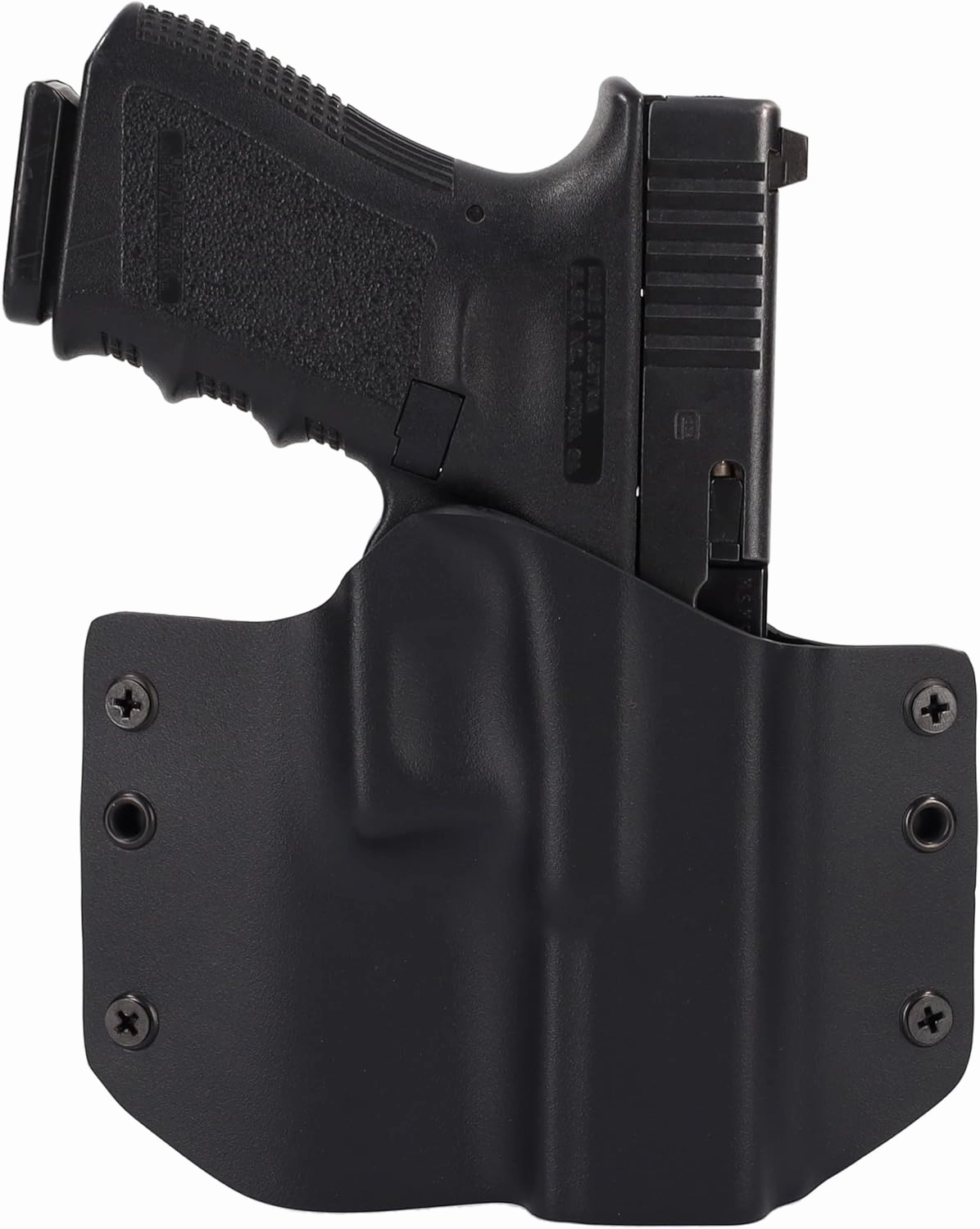 Matte Black OWB Holster (Left-Hand, S&W Body Guard with Integrated Red Laser)