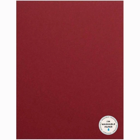 Matte Rouge 8.5" x 11" Washable Paper - American Crafts