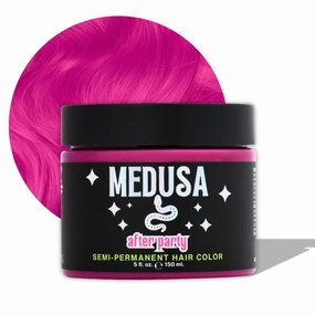 Medusa Semi-Permanent Hair Color, Vegan and Cruelty-Free Hair Dye, Last up to 24 Washes, Non-Damaging Conditioning Hair Color (Hot Pink, 5 fl oz)