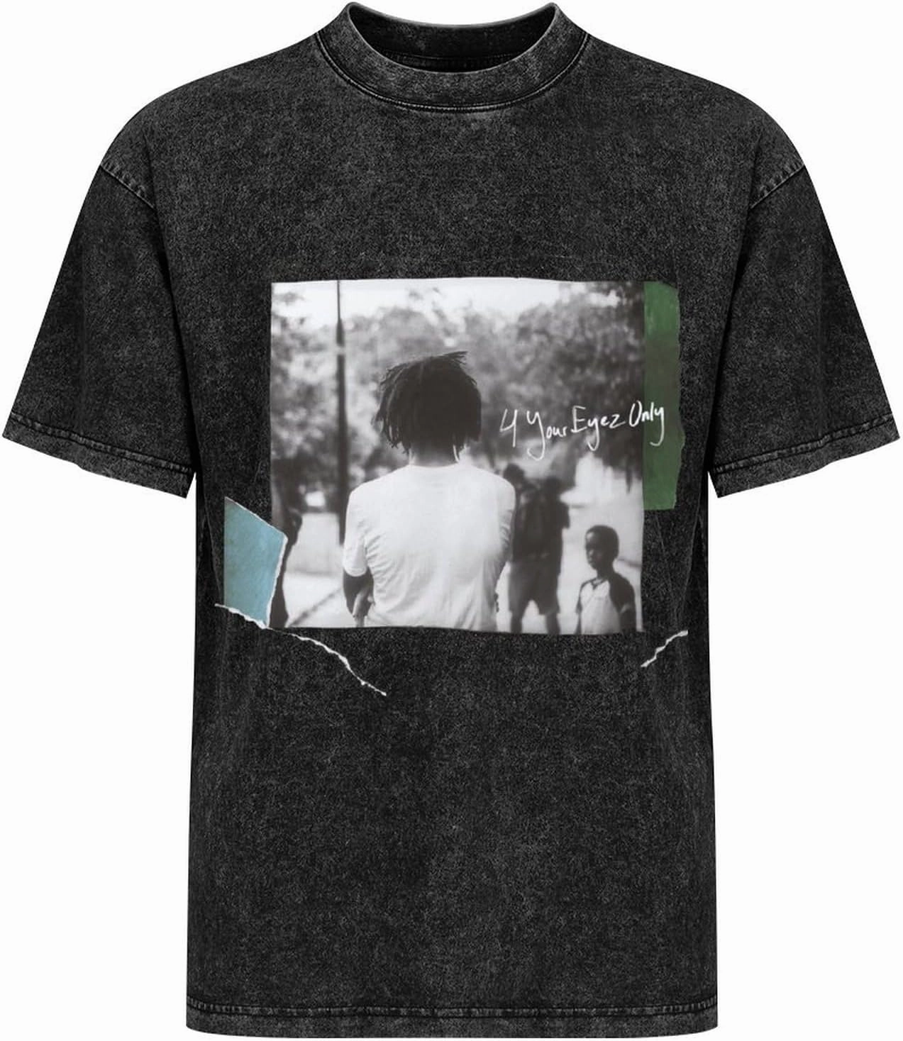 Men Shirt,Washed Vintage T Shirt Crewneck Shirt for Men