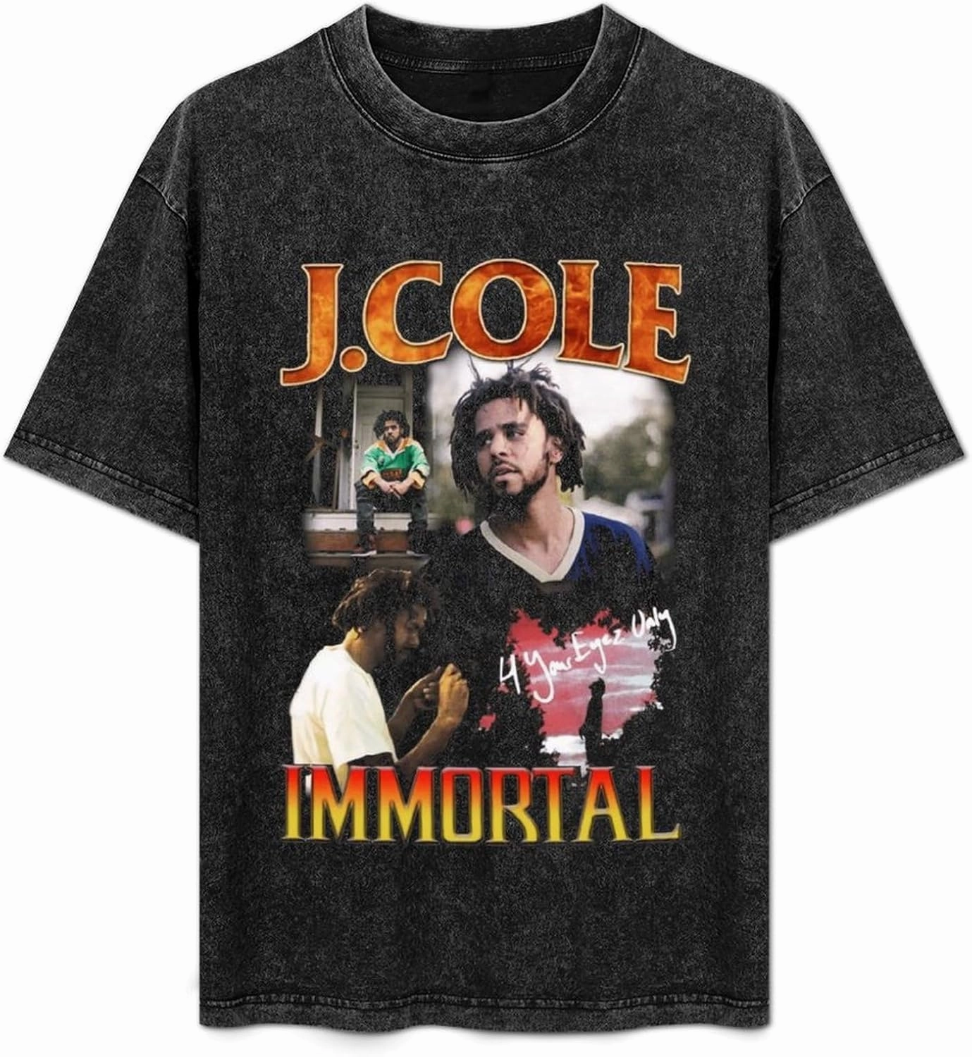 Men Shirt,Washed Vintage T Shirt Crewneck Shirt for Men