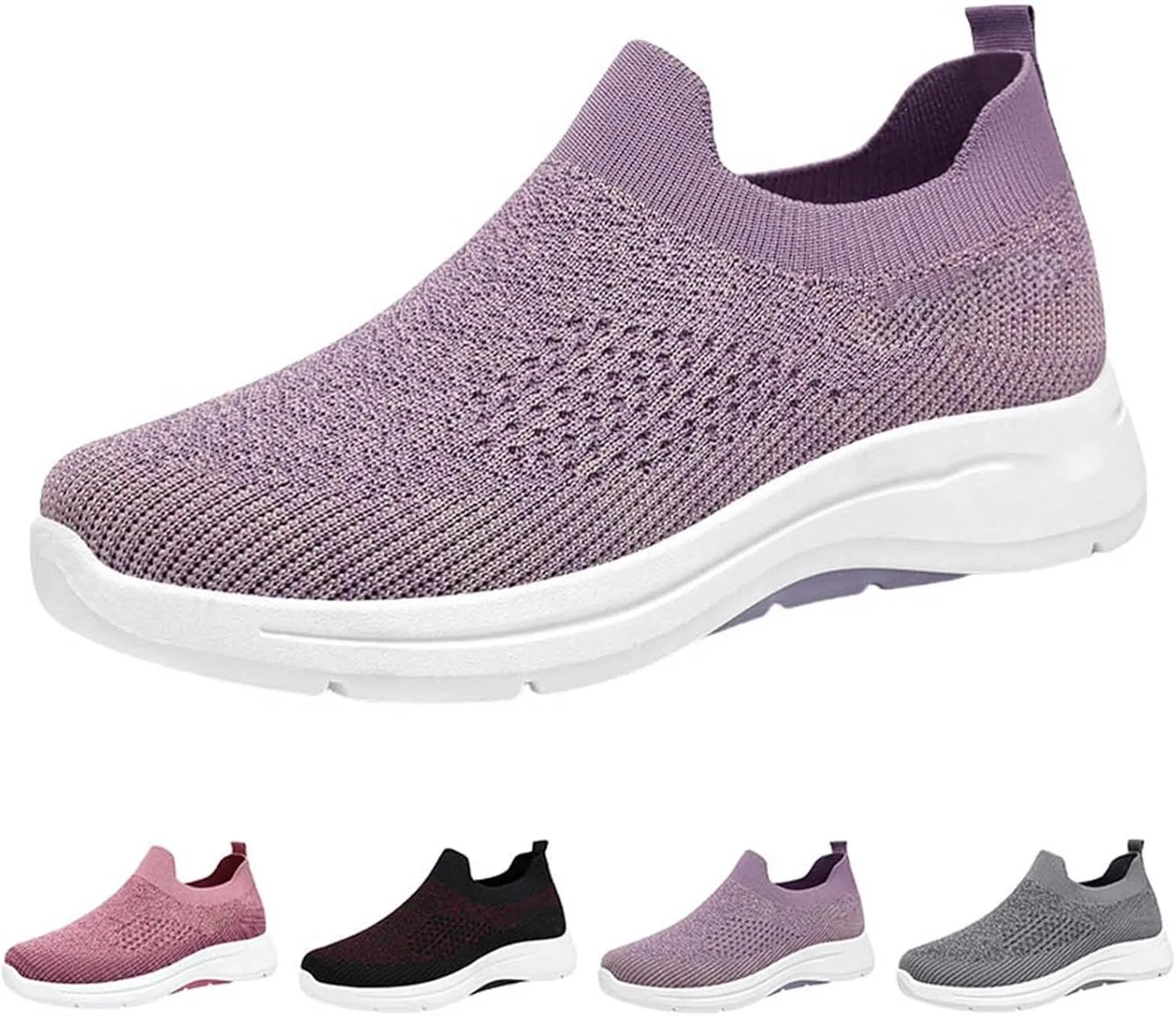 Mens Oxfor𝐝s Casual Fashion Slip on Shoes Dress Business Sneakers Mesh Comfortable Lightweight Workout Footwear