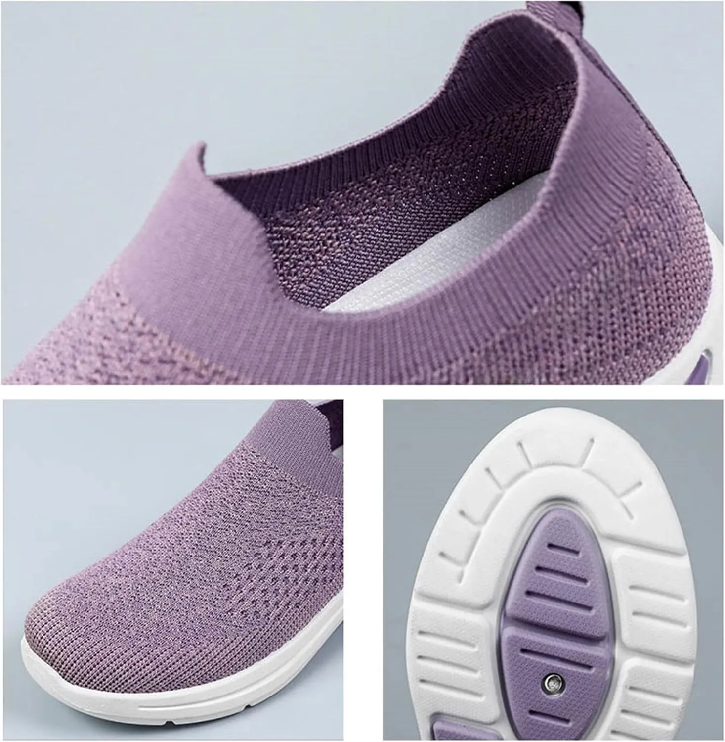 Mens Oxfor𝐝s Casual Fashion Slip on Shoes Dress Business Sneakers Mesh Comfortable Lightweight Workout Footwear