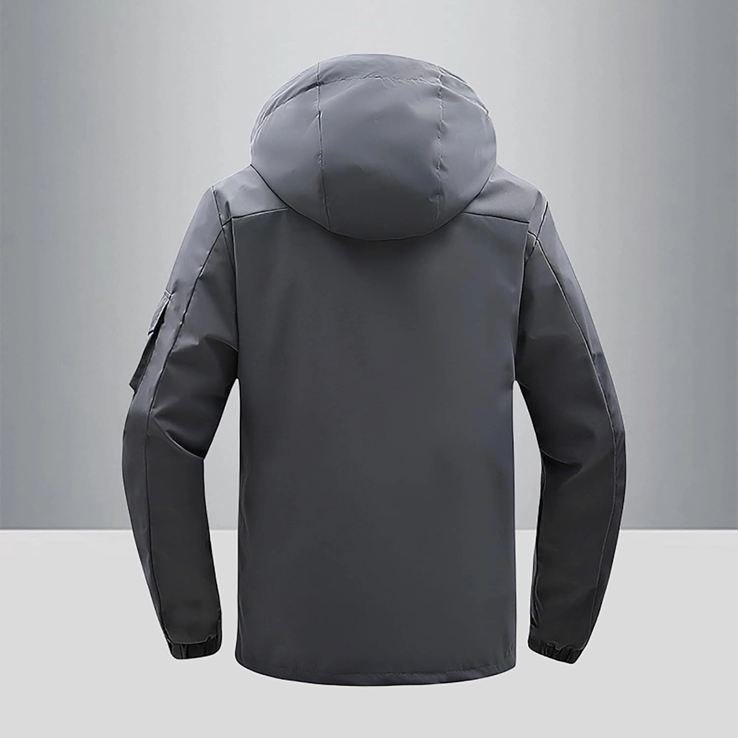 Mens Windbreaker Jackets Lightweight Rain Jacket Men Waterproof Winter Outdoor Coat for Men with Detachable Lining S-5XL