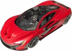 Metal Die Cast Toy Cars 1:43 for McLaren P1 1:43 Matte Red Resin Static Car Model Souvenir Collectible Hobby for Home Or Office Décor