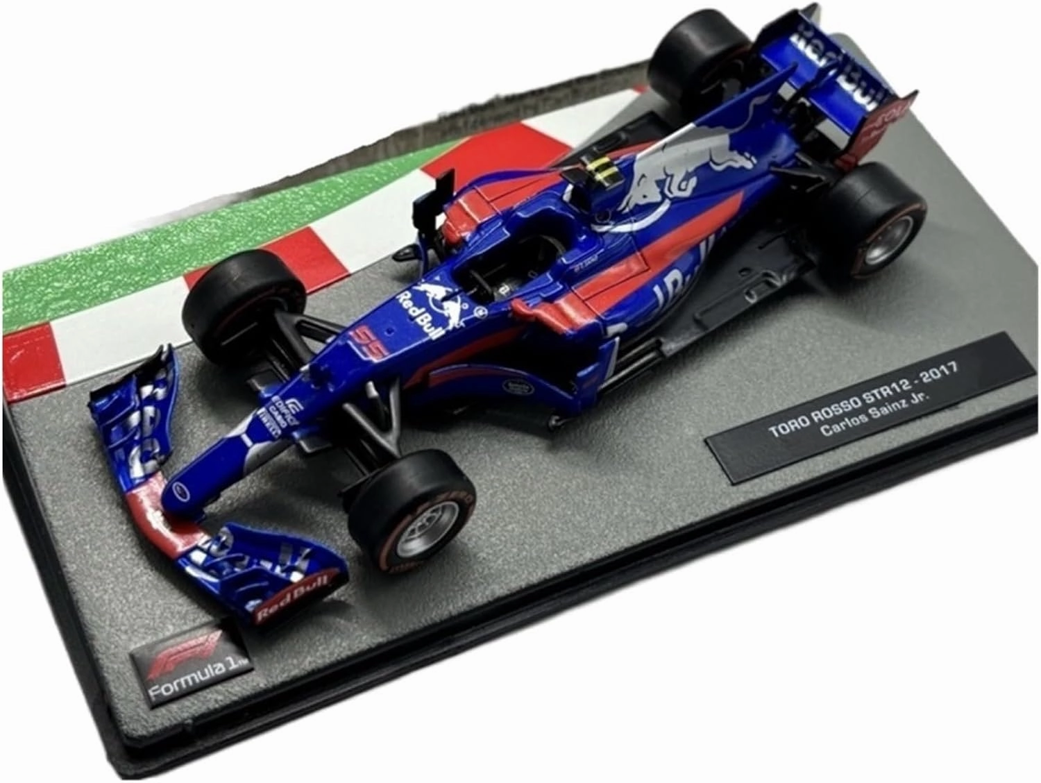 Metal Toy Vehicle Alloy for Little Red Bull Toro Rosso STR12#55 F1 2017 1:43 Simulation Rally Car Model Collectible Toys Scale Vehicles