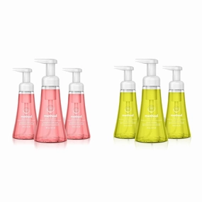 Method Foaming Hand Soap, Pink Grapefruit & Lemon Mint Scents, 10 fl oz, Biodegradable Formula, (Packs of 3)