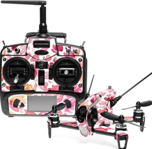 MightySkins Skin Compatible with Swagtron SwagDrone 150-UP - Pink Petals | Protective, Durable, and Unique Vinyl Decal wrap Cover | Easy to Apply, Remove, and Change Styles | Made in The USA