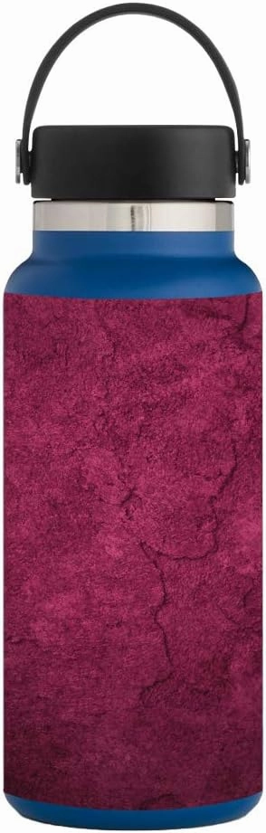 MightySkins Skin for Hydro Flask 32 oz. Wide Mouth - Pink Gravel | Protective, Durable, and Unique Vinyl Decal wrap Cover | Easy to Apply, Remove, and Change Styles | Made in The USA