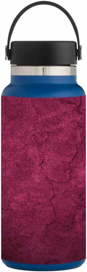 MightySkins Skin for Hydro Flask 32 oz. Wide Mouth - Pink Gravel | Protective, Durable, and Unique Vinyl Decal wrap Cover | Easy to Apply, Remove, and Change Styles | Made in The USA