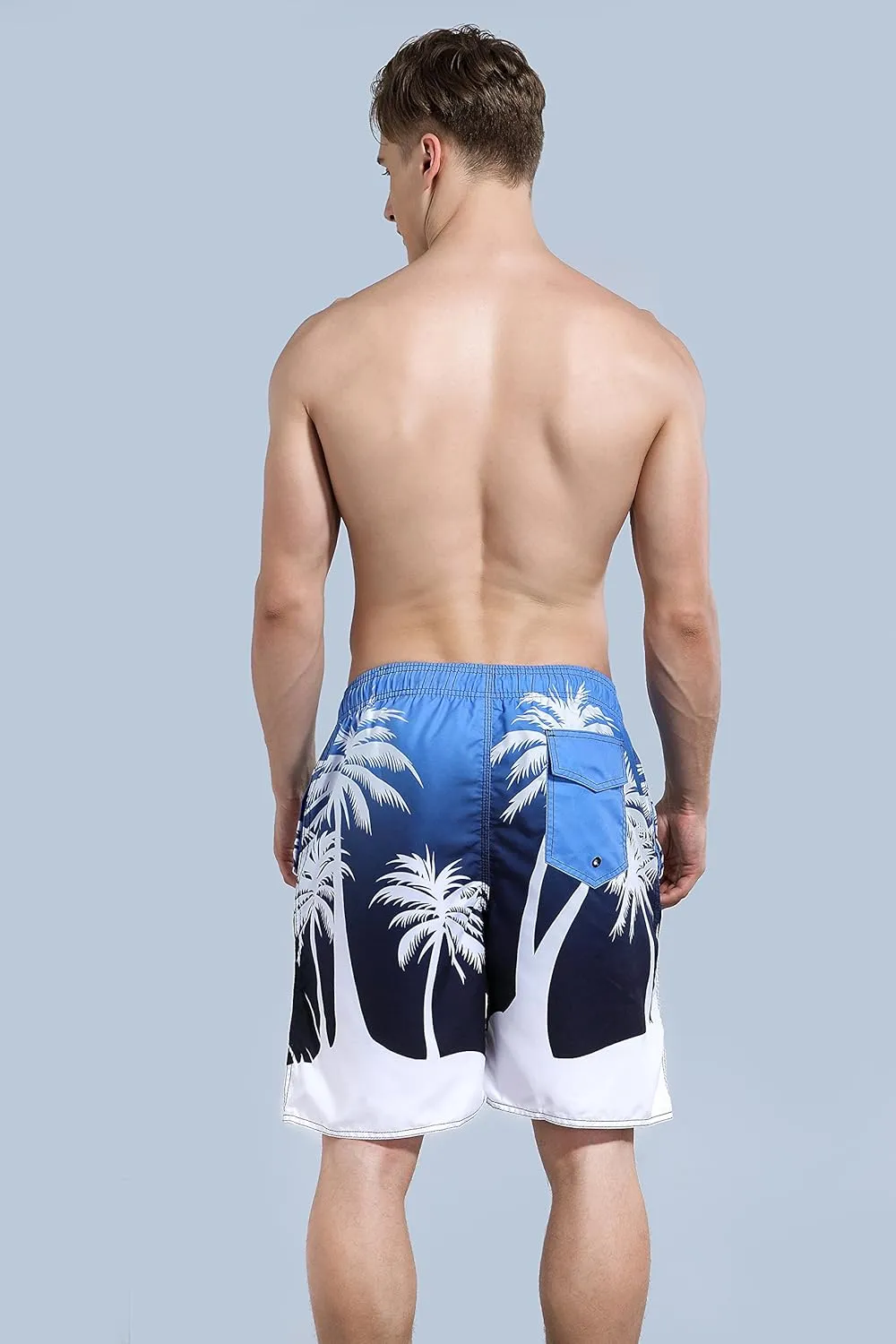 MILANKERR Mens Swim Trunks Swimming Trunks for Men,Mens Bathing Suit Swimsuit Men's Swimwear Swim Short 9" Inseam 20" Outseam