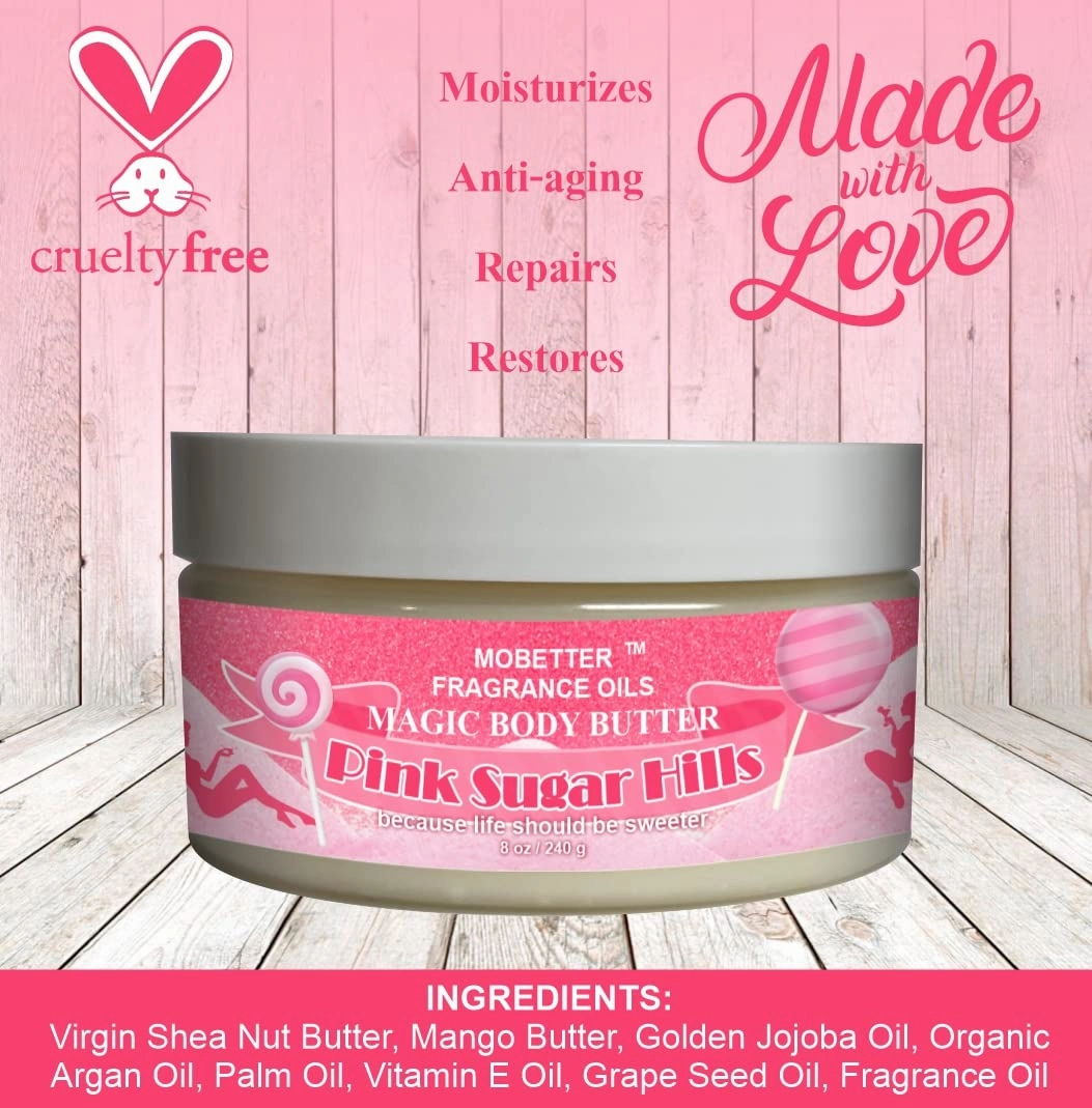 MOBETTER FRAGRANCE OILS Pink Sugar Hills Magic Body Butter