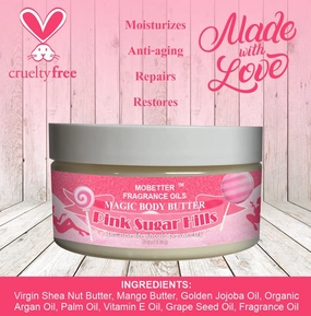 MOBETTER FRAGRANCE OILS Pink Sugar Hills Magic Body Butter