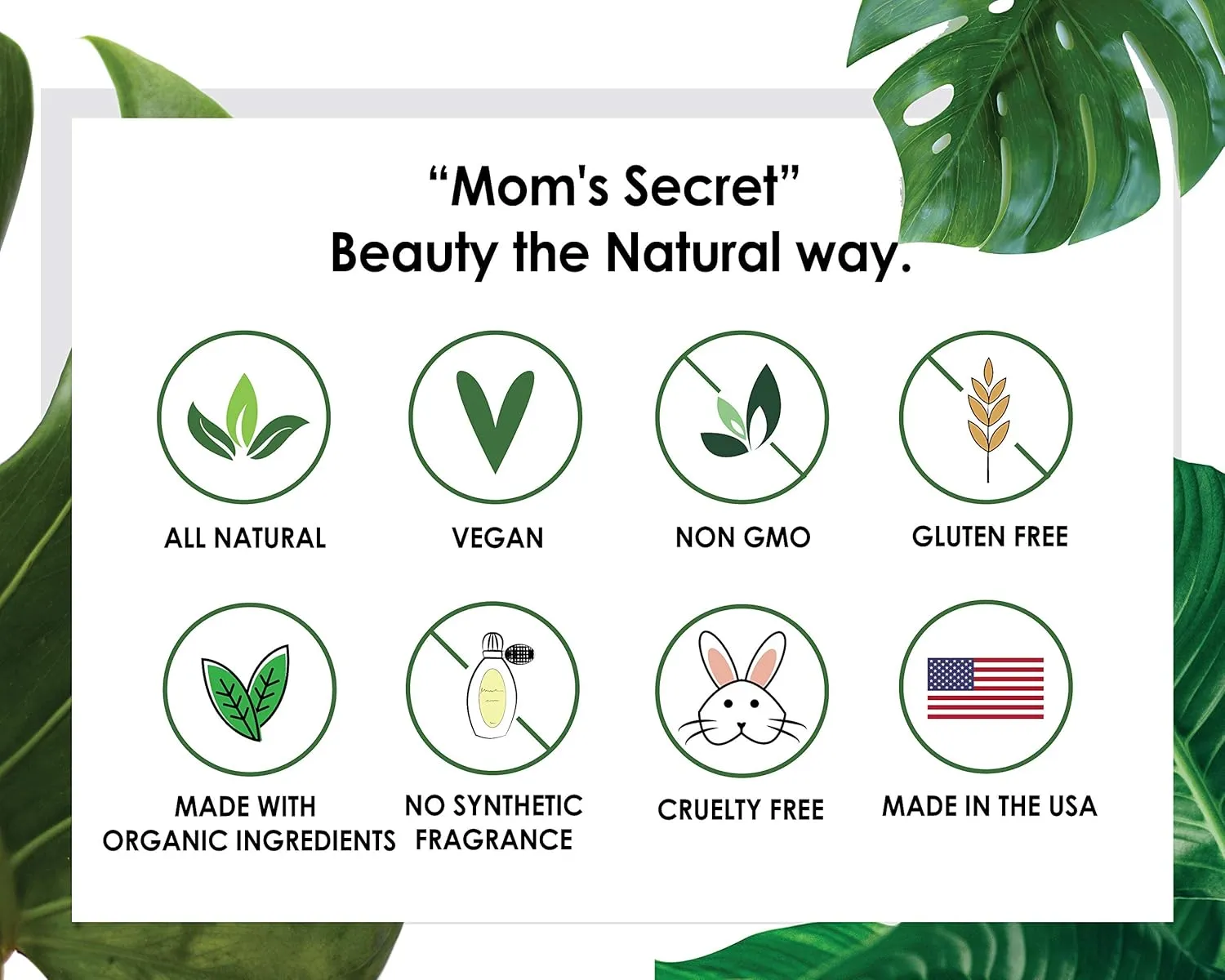 Mom's Secret Natural Organic Cream Blush Stick Cheek Tint, 100% Natural, Vegan, Gluten Free, Cruelty Free, Made in the USA, 0.18 oz. (Merlot)
