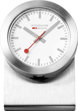 Mondaine A660.30318.82SBV Modern Style Magnetic Clock with Quartz Movement