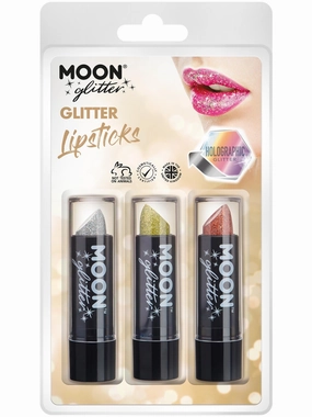 Moon Glitter Holographic Glitter Lipstick,   Wholesale