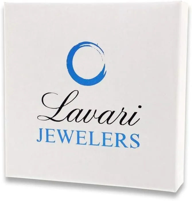 Mother of Pearl, Onyx, Malachite, Lapis Lazuli and Cubic Zirconia Three Flower Drop Dangle Earrings for Women I Gold Plated 925 Sterling Silver Earrings for Her I Push Back by Lavari Jewelers