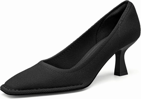 Mousse FIT Solid Color Stiletto Pumps Shoes