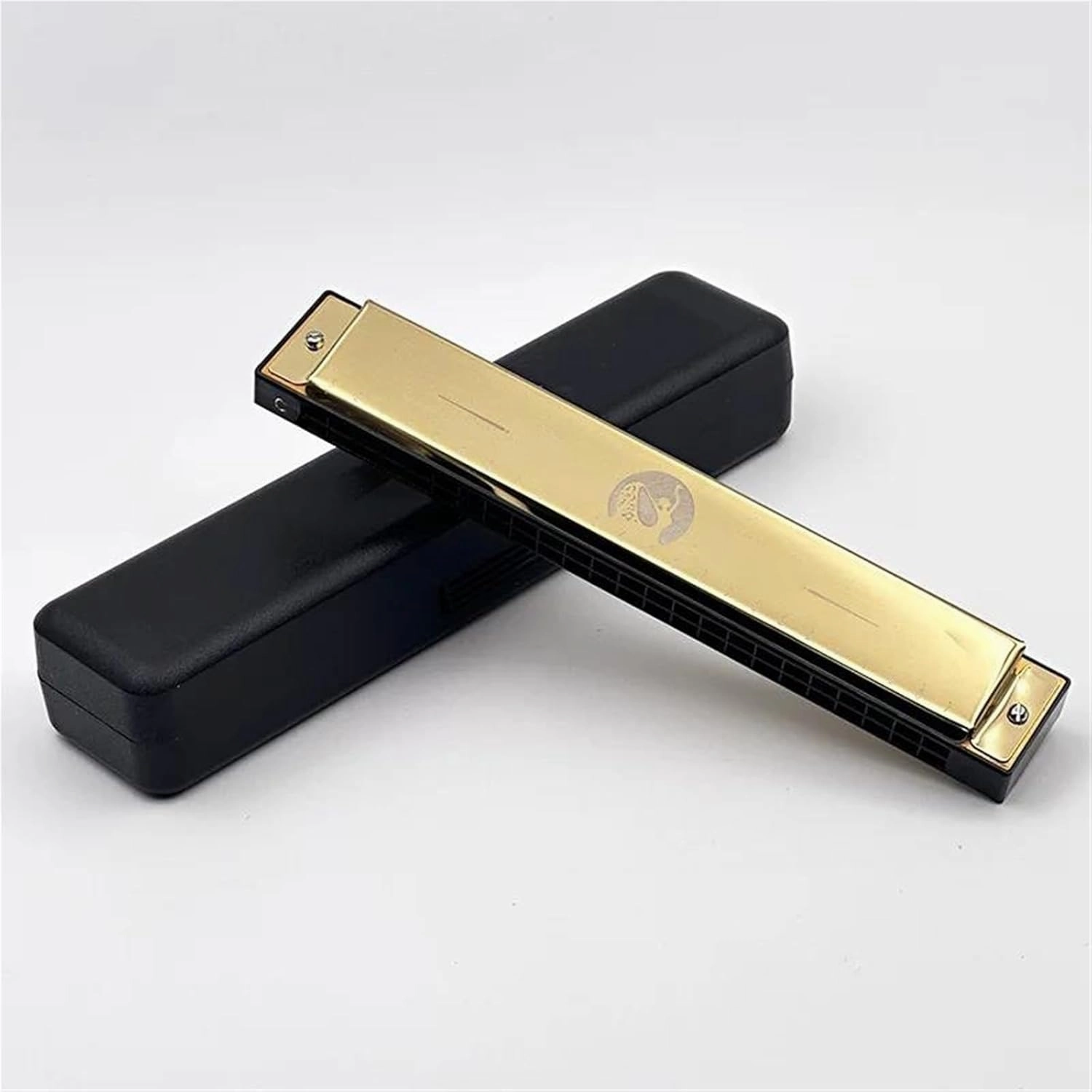 Music Lovers Harmonica C Tone Suitable For Beginners And Adults(Gold)