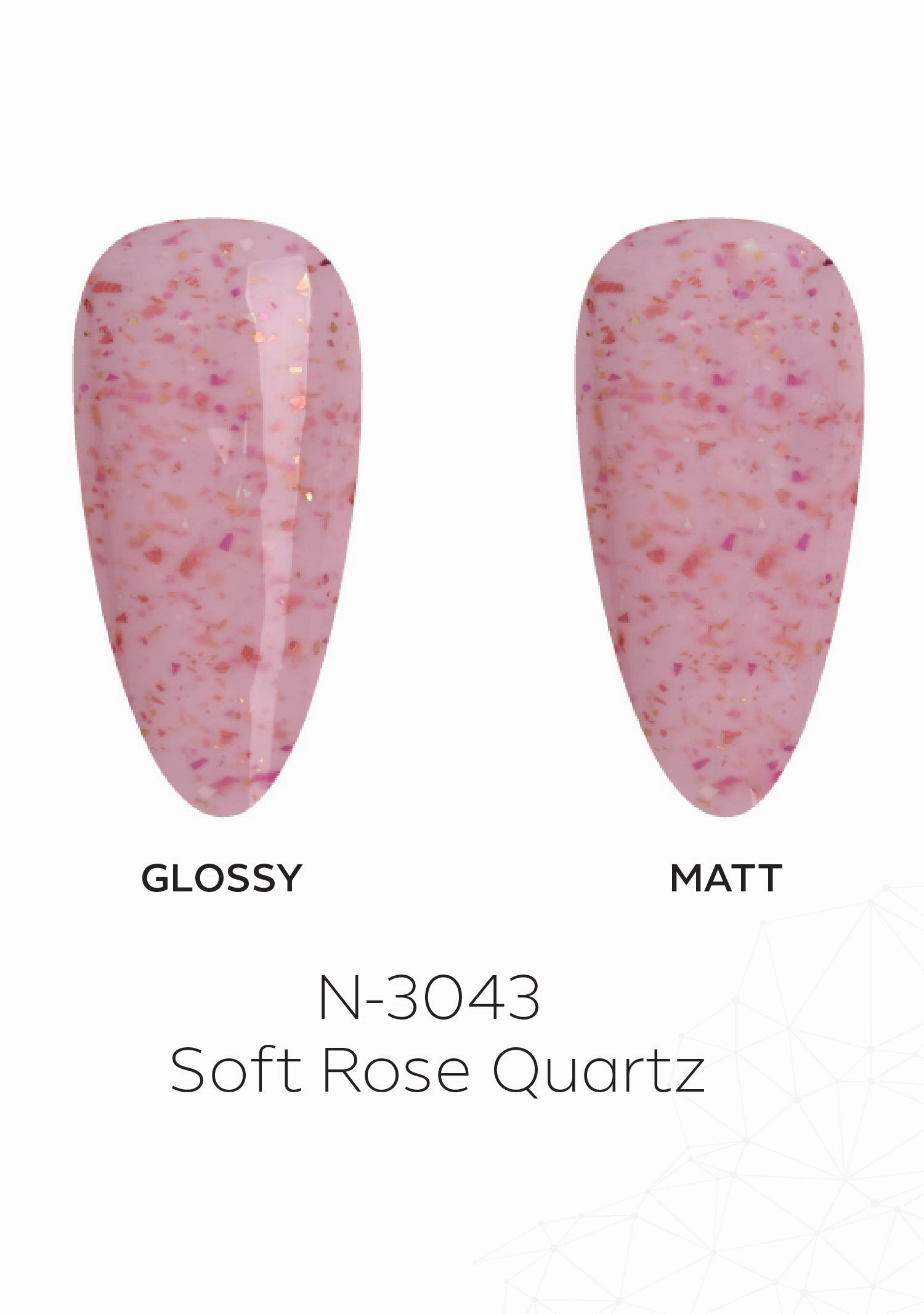N-3043-Soft Rose Quartz Gel Polish 15ml