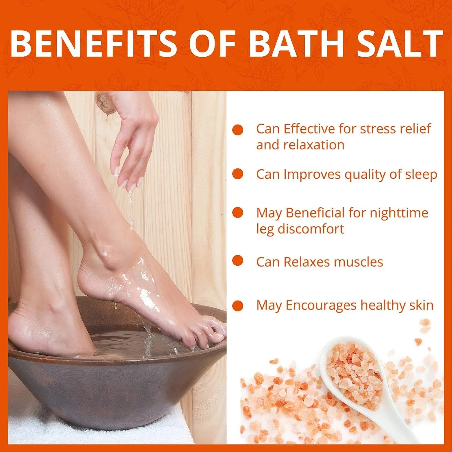 Natural Solution Himalayan Pink Bath Salt, Relief Joint & Muscle Pain, Rich in Marula Oil, Body Soak, 21.2oz/Each, Pack of 3