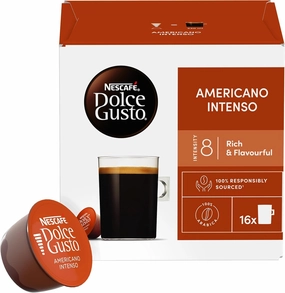 NESCAFÉ Dolce Gusto Americano Intenso Coffee Pods x16 (Pack of 1)