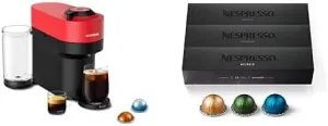 Nespresso Vertuo Pop  Coffee and Espresso Maker by Breville, Spicy Red Capsules, Vertuo Line