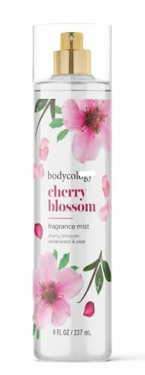 New Fragrance Body Mist, Cherry Blossom, 8 fl.oz. (1 Pack, Package May Vary)